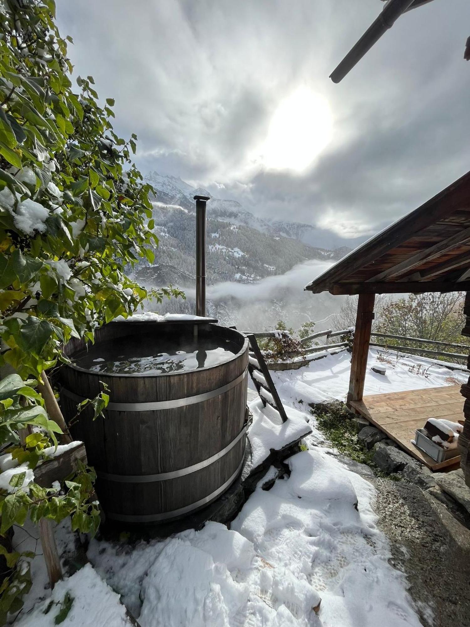 Willa Chalet La Paz With Hotpot And Sauna Törbel Zewnętrze zdjęcie